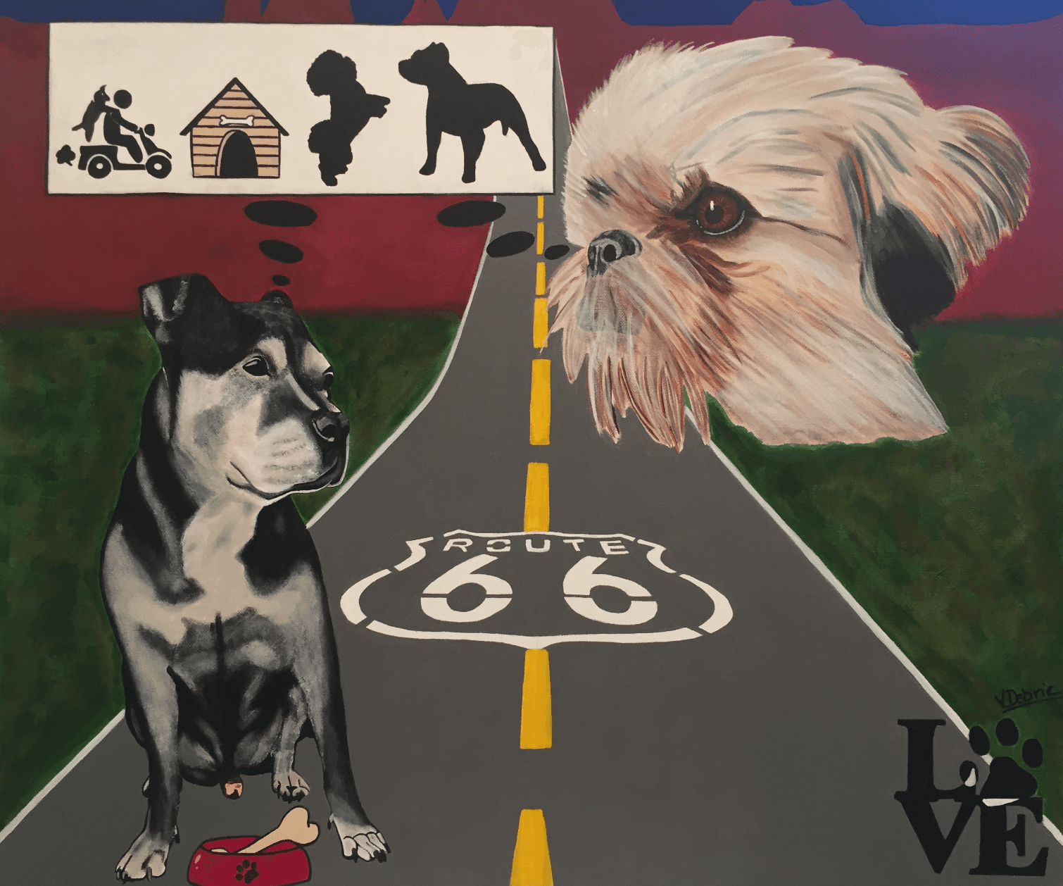 Hommages chiens