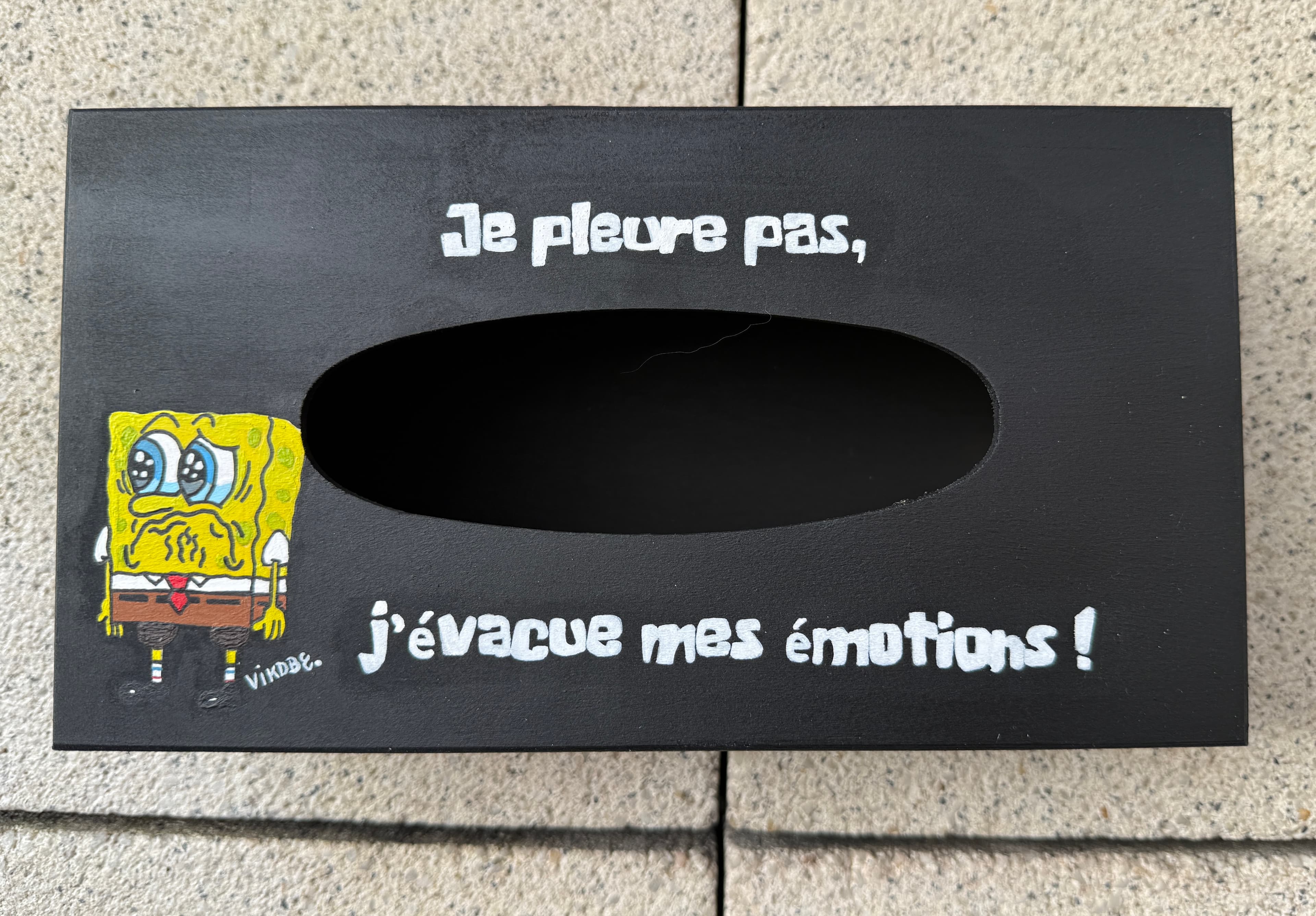 Boite à mouchoirs - Bob L'éponge
