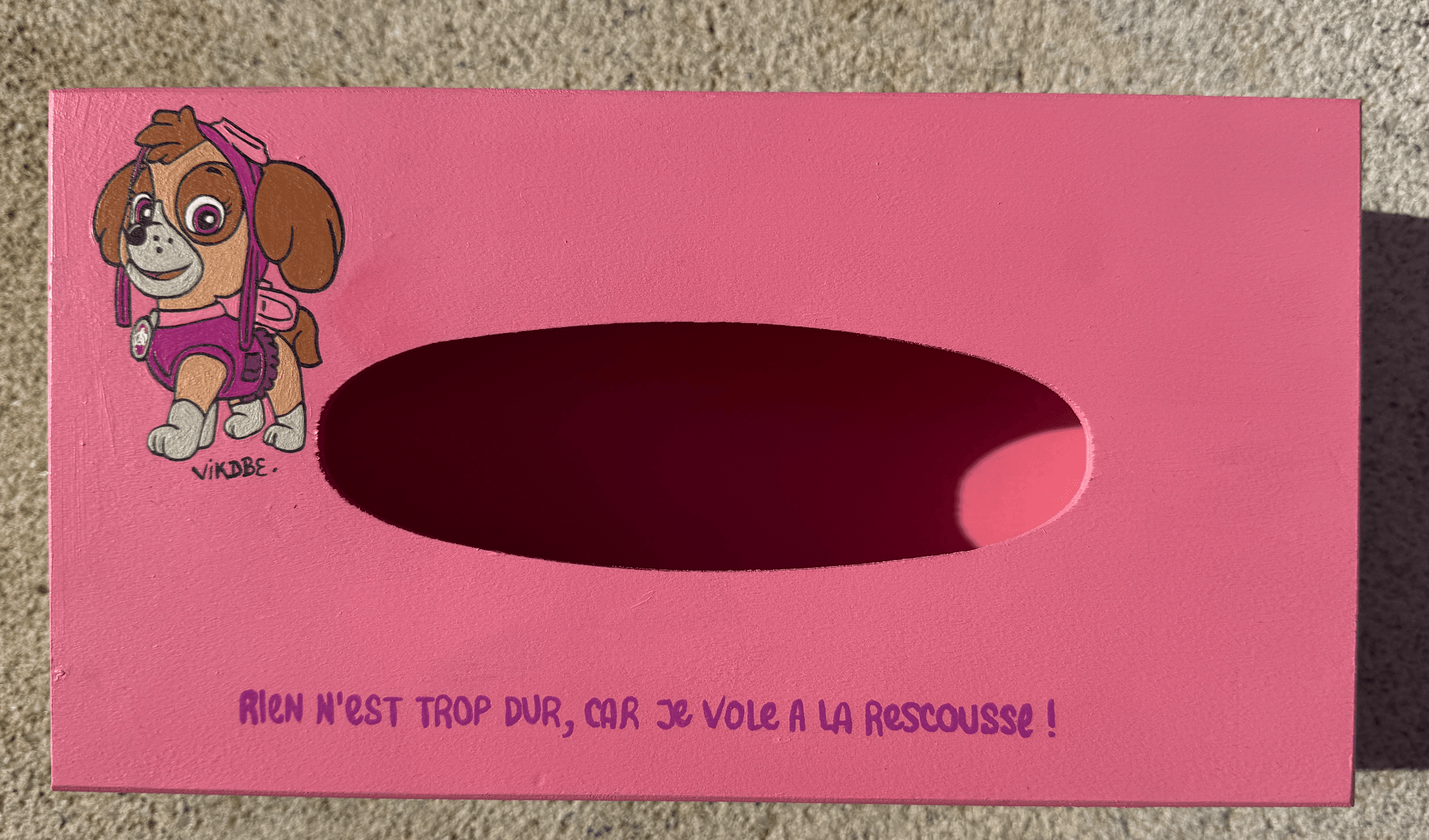 Boite à mouchoirs - PatPatrouille Stella